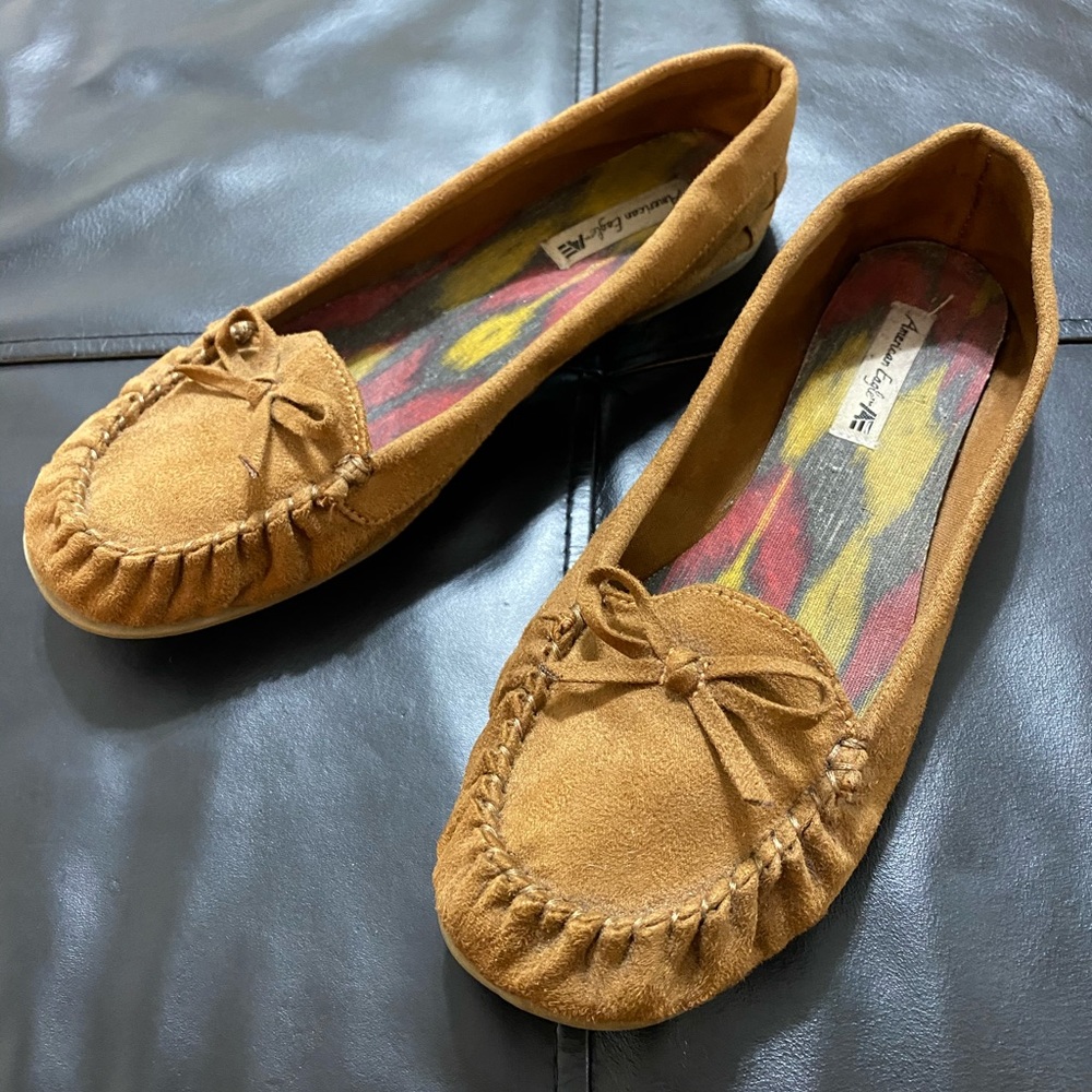 American Eagle moccasins
